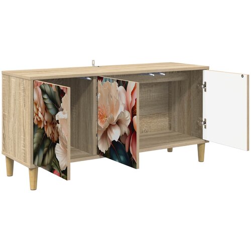  ormar BORNE 102 x 33 x 50 cm Sonoma Konstruirano drvo Slike