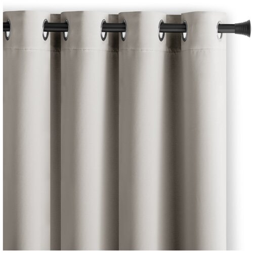 Restilo Bež zatamnjujuća zavjesa 140x270 cm Eyelets – Cijene