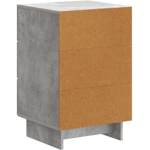  Noćni ormar Betonska siva 43 x 41 x 66,5 cm Konstruirano drvo Slike