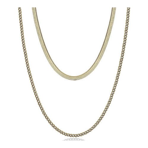 Luca Barra zlatna ogrlica od hirurškog Čelika ( ck1656 ) Slike