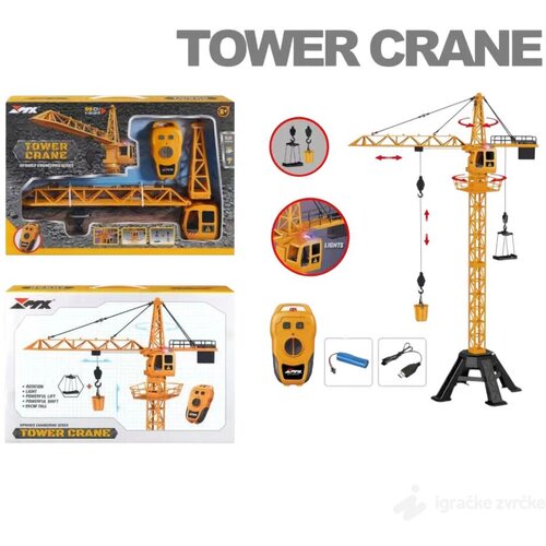 RAZNO Kran na daljinski TOWER CRANE Cene