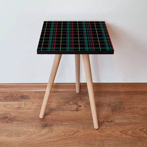 Hanah home klub sto Shp367, 35x42x35 cm, Crni Cene