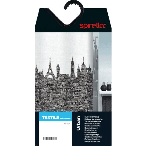 Spirella Tu&amp;scaron; zavjesa 180x200 cm Urban &amp;ndash; Slike