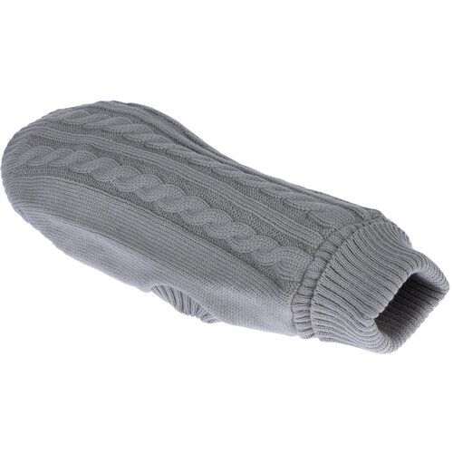 zooplus Basics džemper za psa, sivi - Duljina leđa oko 50 cm Cijene