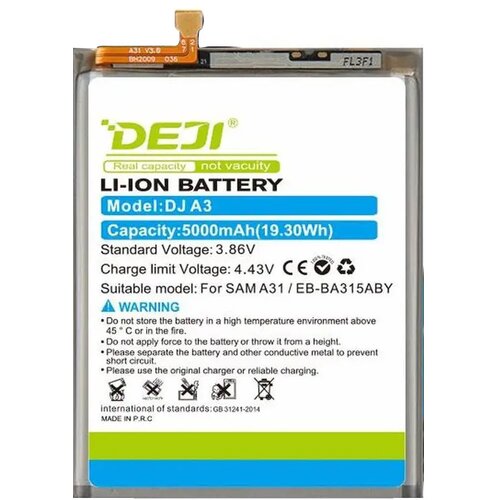 Baterija DEJI za Samsung A31 EB-BA315ABY (5000 mAh) Cene