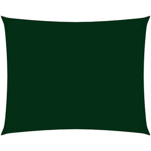 vidaXL Senčno jadro oksford blago pravokotno 2,5x3 m temno zeleno Cene