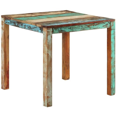 vidaXL Jedilna miza 82x80x76 cm trden predelan les Cene