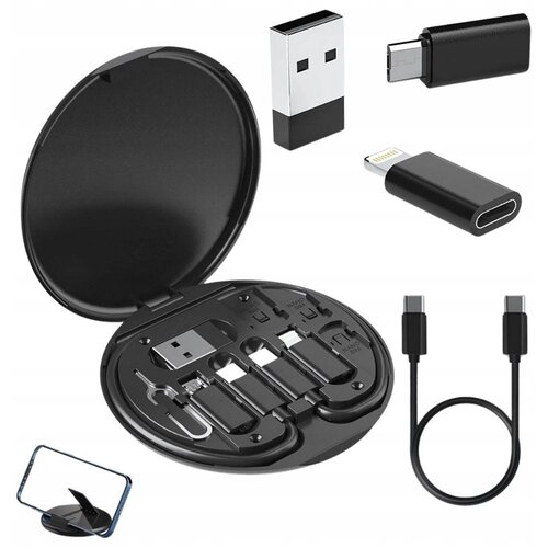 Komplet adapterjev 5v1 usb-c mikro usb lightning za mobilne telefone Slike