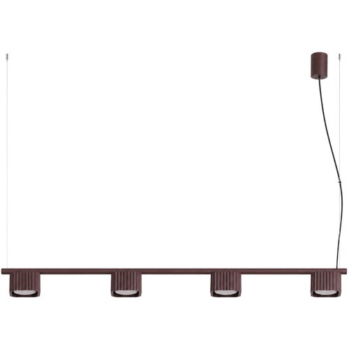 Sollux Lighting Lestenec RIFF 4 rjav Gx53, (5000500032) Cene