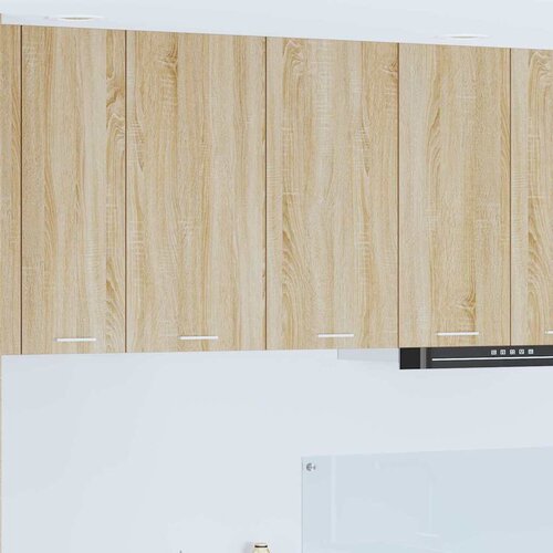 Viseći ormarić Sonoma hrast 80 x 31 x 80 cm Konstruirano drvo Slike