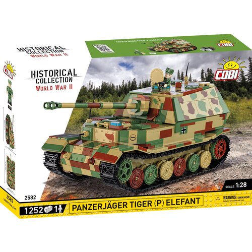 Cobi Uničevalec tankov Tiger Elefant Merilo 1:28 - 1 k. Cene