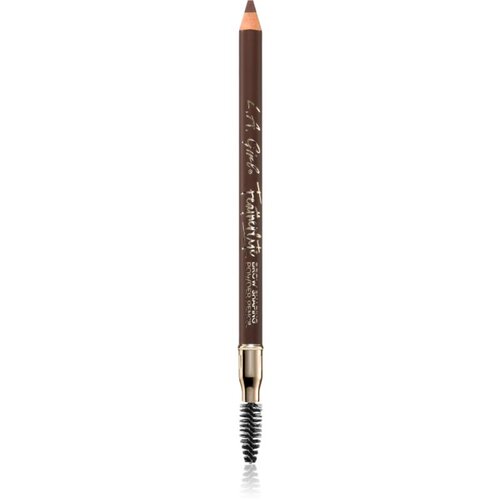 L.A. Girl Cosmetics Featherlite dolgoobstojni svinčnik za obrvi s krtačko odtenek Medium Brown 1.1 g Cene