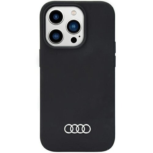 Audi SILIKONSKI OVITEK ZA IPHONE 14 PRO, ČRN, ZA TELEFON, (21910978) Cene