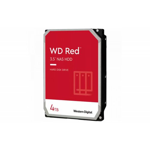 Western Digital hdd desktop wd red (3.5'', 4TB, 256MB, 5400 rpm, sata 6 gb/s) Cene