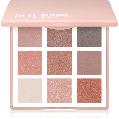 3INA The Color Palette paleta sjenila za oči nijansa Bloom 9 g