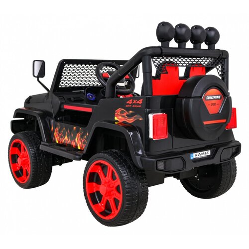  Auto na akumulator NEW Raptor DRIFTER 4 x 4 - crni/plamen Slike