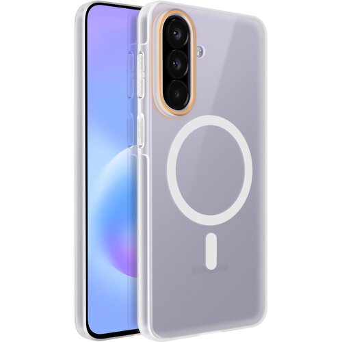 AVIZAR MagSafe ovitek Galaxy A57 efekt zmrznjene steklenice z dvignjenim okvirjem kamere, Bela, (5000274769) Cene
