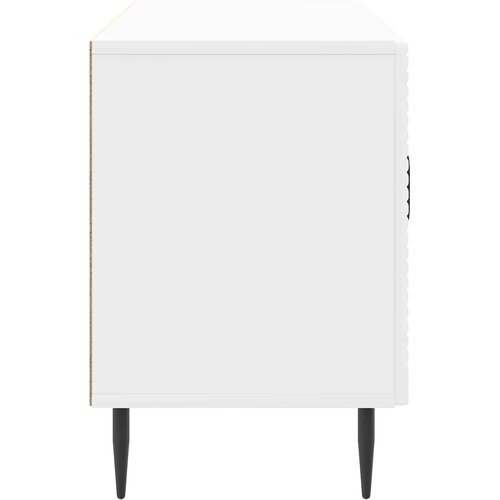  ormar Bijela visokog sjaja 99 x 34,5 x 50 cm Slike