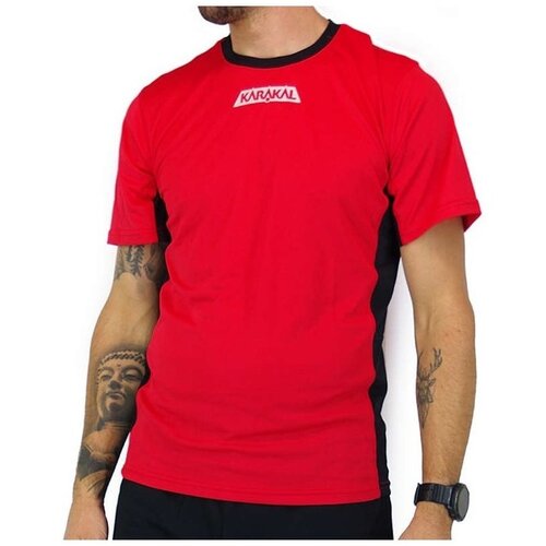 Karakal Majice s kratkimi rokavi Pro Tour Tee Rdeča Cene