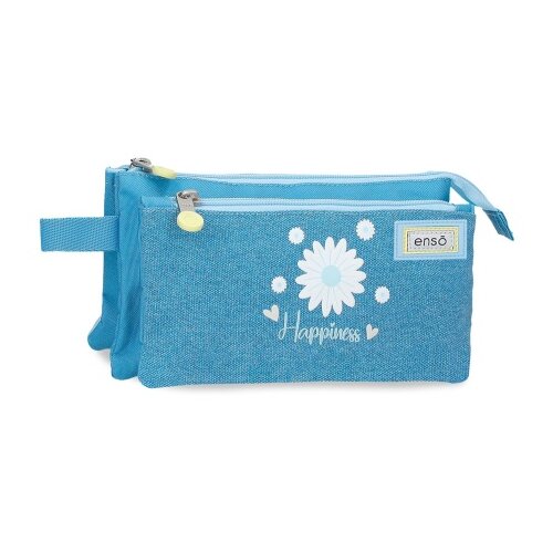 Enso HAPPINESS prazna pernica sa 3 pregrade - plava ( 99.743.21 ) Cene