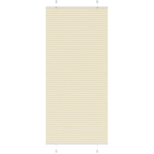  Plisirana zavjesa krem boje 100x200 cm Širina tkanine 99,4 cm Poliester Cene