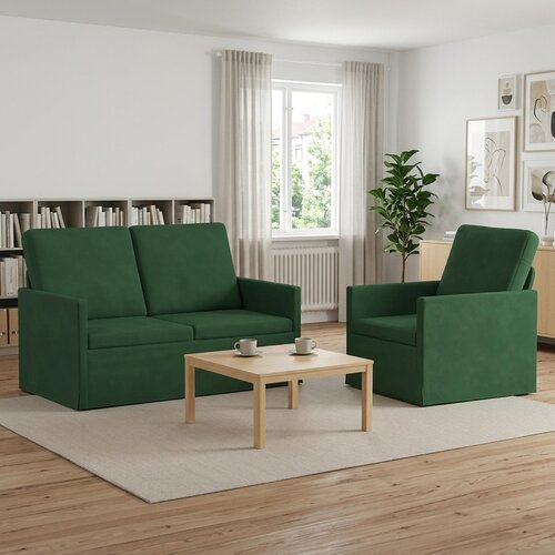  Set sofe 2 pcs Jungle zelena Kordura tekstil Cene