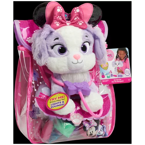 Just Play vet set ruksak Minnie Mouse On-the-Go