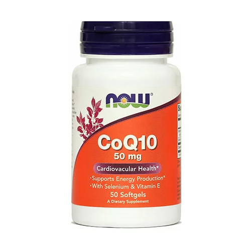 NOW Koencim Q10 50 mg, kapsule