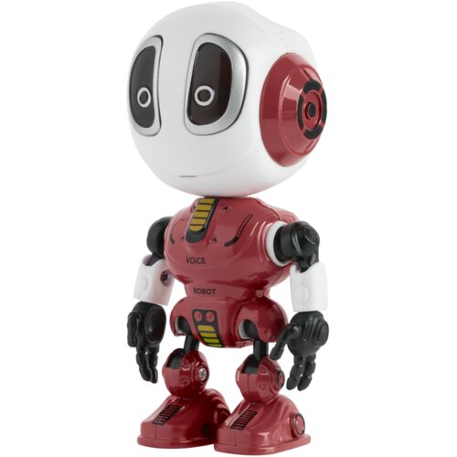  Interaktivni robot koji ponavlja riječi, svijetleće oči, crveni Slike