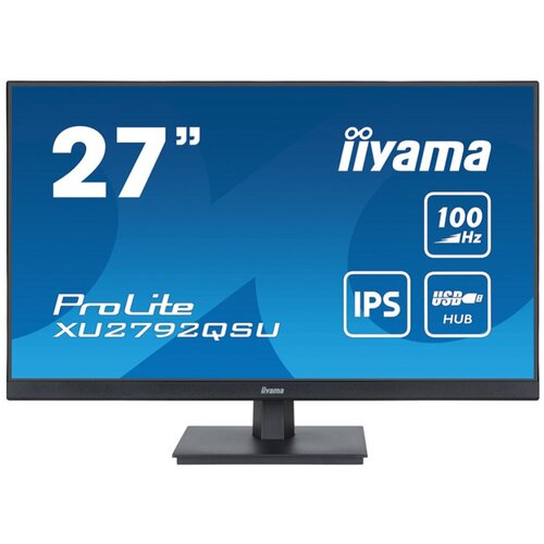 Iiyama ProLite XU2792QSU-B6 68.6cm (27&quot ) WQHD IPS Monitor HDMI/DP/USB 100Hz Cene