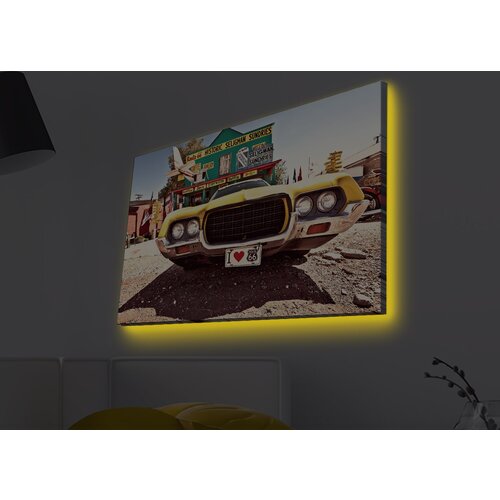 Opviq slika na platnu sa LED osvetljenjem 45x70cm Cene