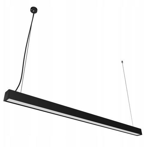  LED luster na sajli LED/44W/230V 3000K 120 cm, crne boje Slike