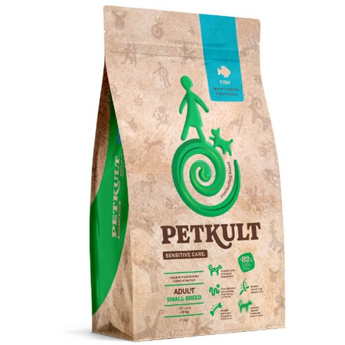 Petkult sensitive care adult, mini - riba 1 kg Cene