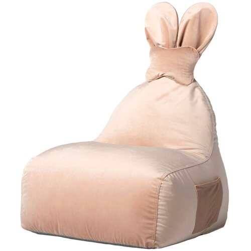 The Brooklyn Kids Svetlo rožnata otroška vreča za sedenje Funny Bunny – Cene