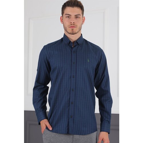 Dewberry G720 MEN'S SHIRT-NAVY-KHAKI Cene