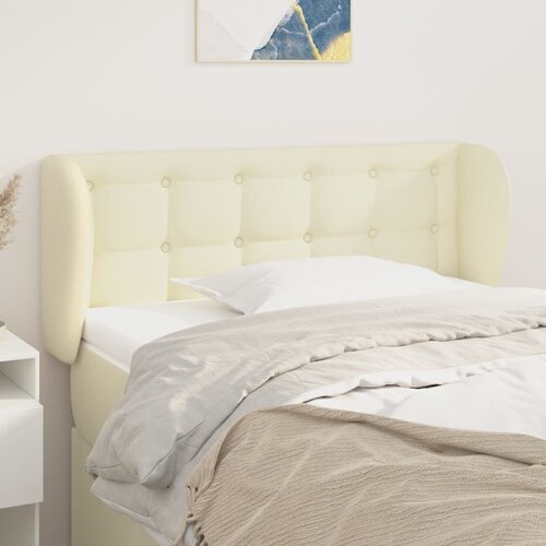  Uzglavlje s u&scaron;ima krem 103x23x78/88 cm od od umjetne kože Cijene
