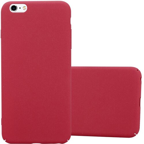 Cadorabo CASE, združljiv z Apple v Frosty Red - Trdo zaščitni pokrov v zmrznjenem videzu proti praskam in udarcem, (20567054) Cene