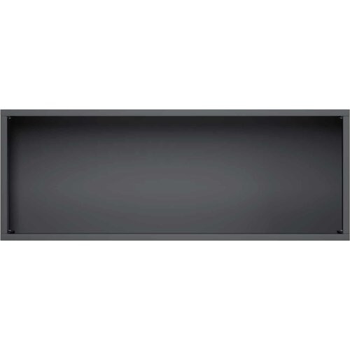  Vrtna saksija Crna 80 x 20 x 49 cm Čelična vrata Slike
