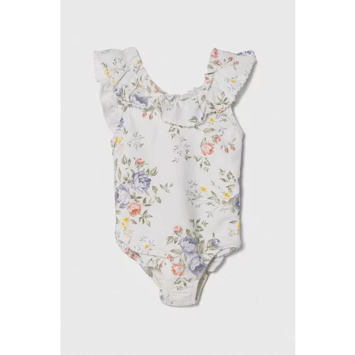 Zippy Jednodijelni kupaći kostim za bebe boja: bijela