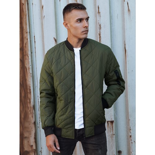 DStreet Kurtka męska pikowana bomber jacket zielona Cijene