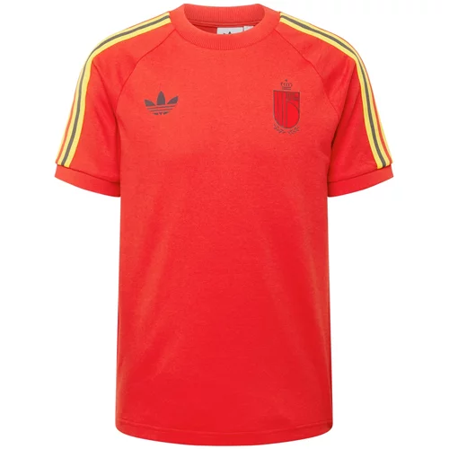 Adidas Tehnička sportska majica 'RBFA' žuta / antracit siva / crvena / crvena melange