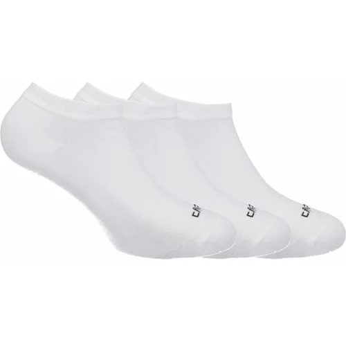 CMP BAMBOO INVISIBILE SOCK TRIPACK Muške čarape, bijela, veličina