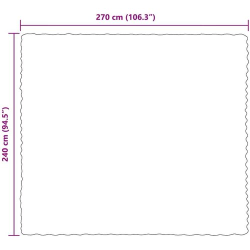  Lažni zec deka Crna 240 x 270 cm Poliester Slike