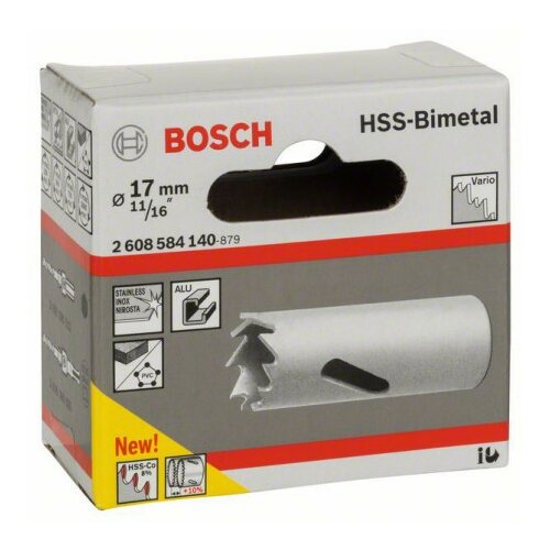 Bosch testera za otvore HSS-bimetal za standardne adaptere 17 mm, 11/16" ( 2608584140 ) Cene