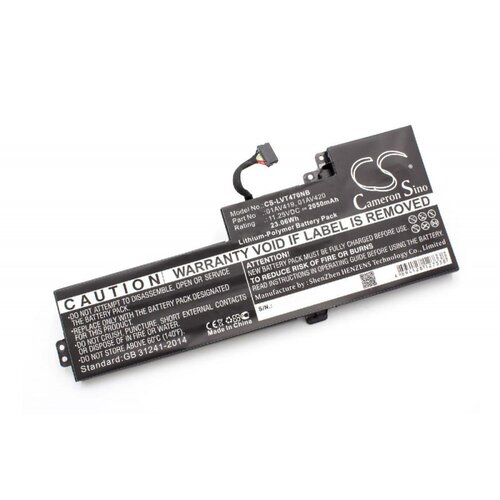 VHBW Baterija za Lenovo Thinkpad A475 / A485 / T470 / T480, 2050 mAh Slike