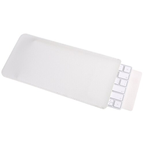 INF Torba za shranjevanje tipkovnice iz PU usnja za Magic Keyboard - črna White, (21537035) Cene
