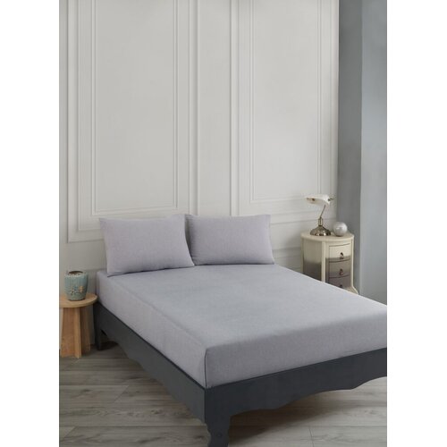 Aberto Design Set čaršaf i 2 jastučenice Road Potlu, 160x200+20 cm, Crna Cene