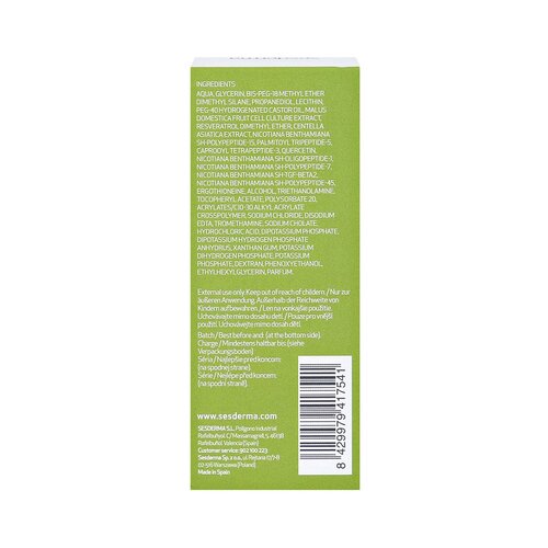 Sesderma Factor G Renew serum za kožo obraza z rastnim faktorjem za pomladitev kože 30 ml Slike