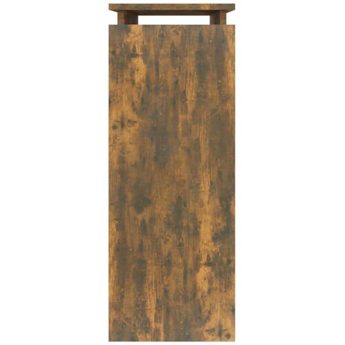  Konzolni stol boja hrasta 80 x 30 x 80 cm od konstruiranog drva Slike