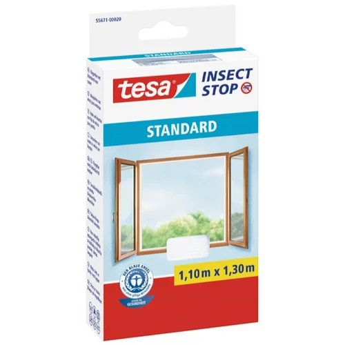 Tesa insect Stop Zaštitna mreža protiv insekata Standard (D x Š: 130 x 110 cm, Bijele boje)